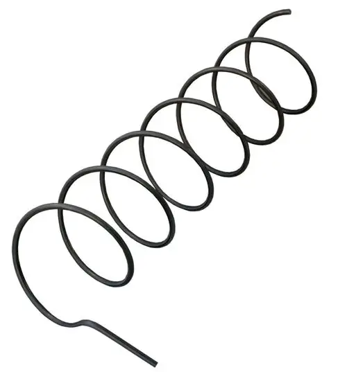 Reinigungsfeder mit spiralförmigem Design, geeignet für die Verwendung mit Wolf Produkten, zur effektiven Reinigung schwer zugänglicher Bereiche.